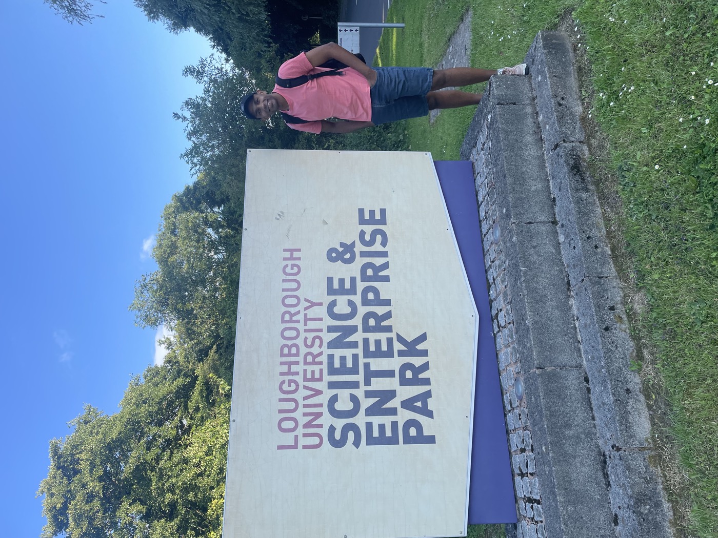 Placa da Loughborough University Science and Enterprise Park